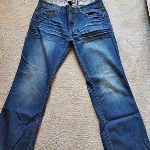 INC BLUE STONEWASHED DENIMS